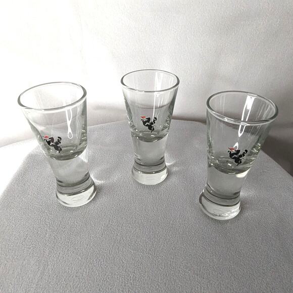 Rémy Martin Cognac Shot Glasses Set of 3 Collectible Promotional Barware - Picture 2 of 3